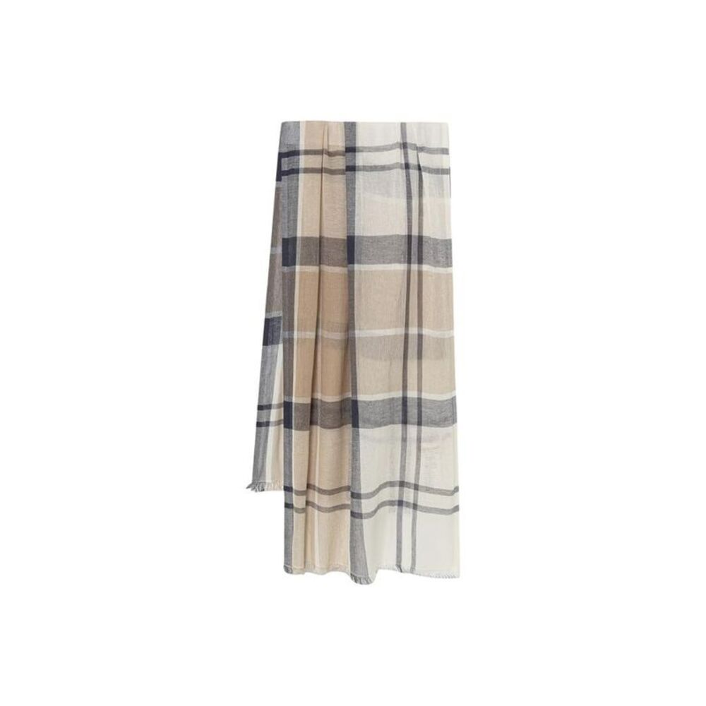 Barbour Cream Cotton Women's Scarf